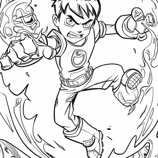 Coloring Pages for Ben 10