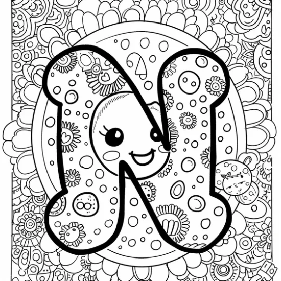 bubble letter n (15)